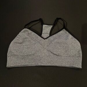 Hylete Gray Sports Bra XS Athleisure Sporty Minimalist Gorpcore